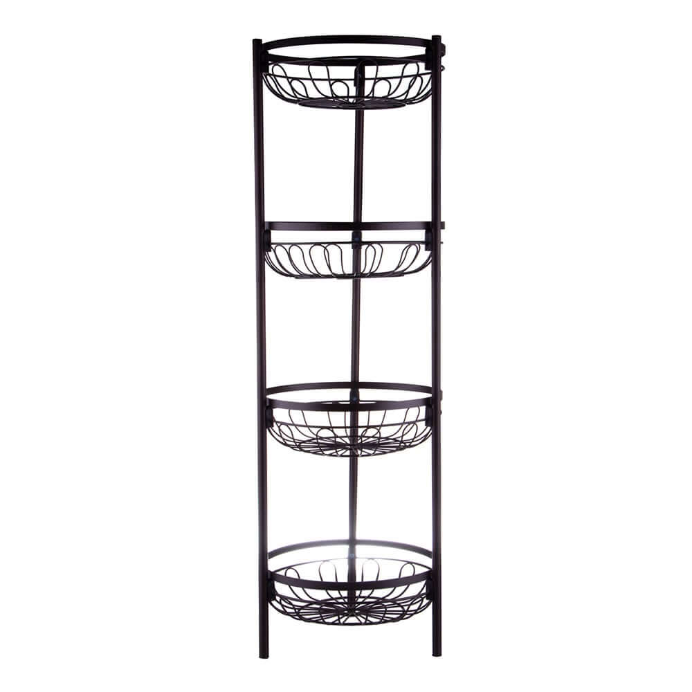 4 Tier Metal Fruit and Vegetable Storage Stand