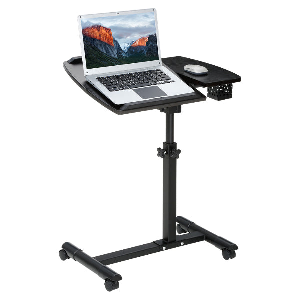 Standing Laptop Table Multipurpose Foldable Rolling Desk Overbed Standing Laptop Table