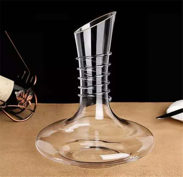 Wine Decanter Carafe Oblique Opening Design Wine Decanter Carafe