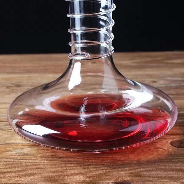 Wine Decanter Carafe Oblique Opening Design Wine Decanter Carafe