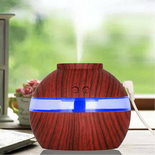 LED Colors Light Ultrasonic Air Humidifier Diffuser